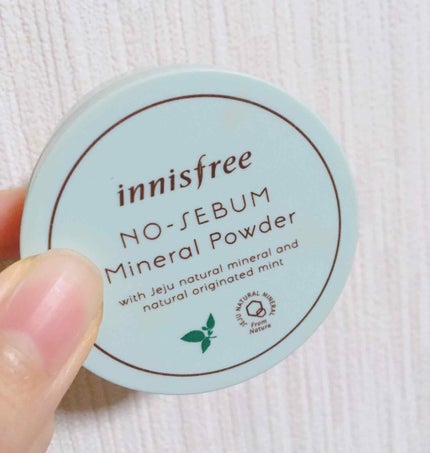 ノーセバム ミネラルパウダー/innisfree/ルースパウダーを使ったクチコミ(1枚目)