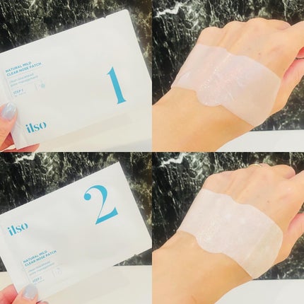 ナチュラルマイルドクリアノーズパック/ilso/シートマスク・パックを使ったクチコミ(4枚目)