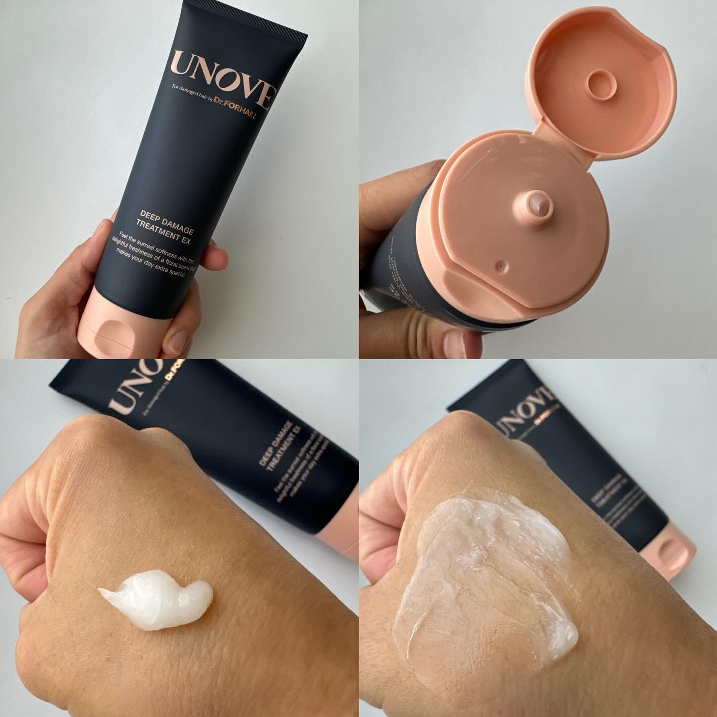 ディープダメージトリートメントEX/UNOVE/洗い流すヘアトリートメントを使ったクチコミ（2枚目）