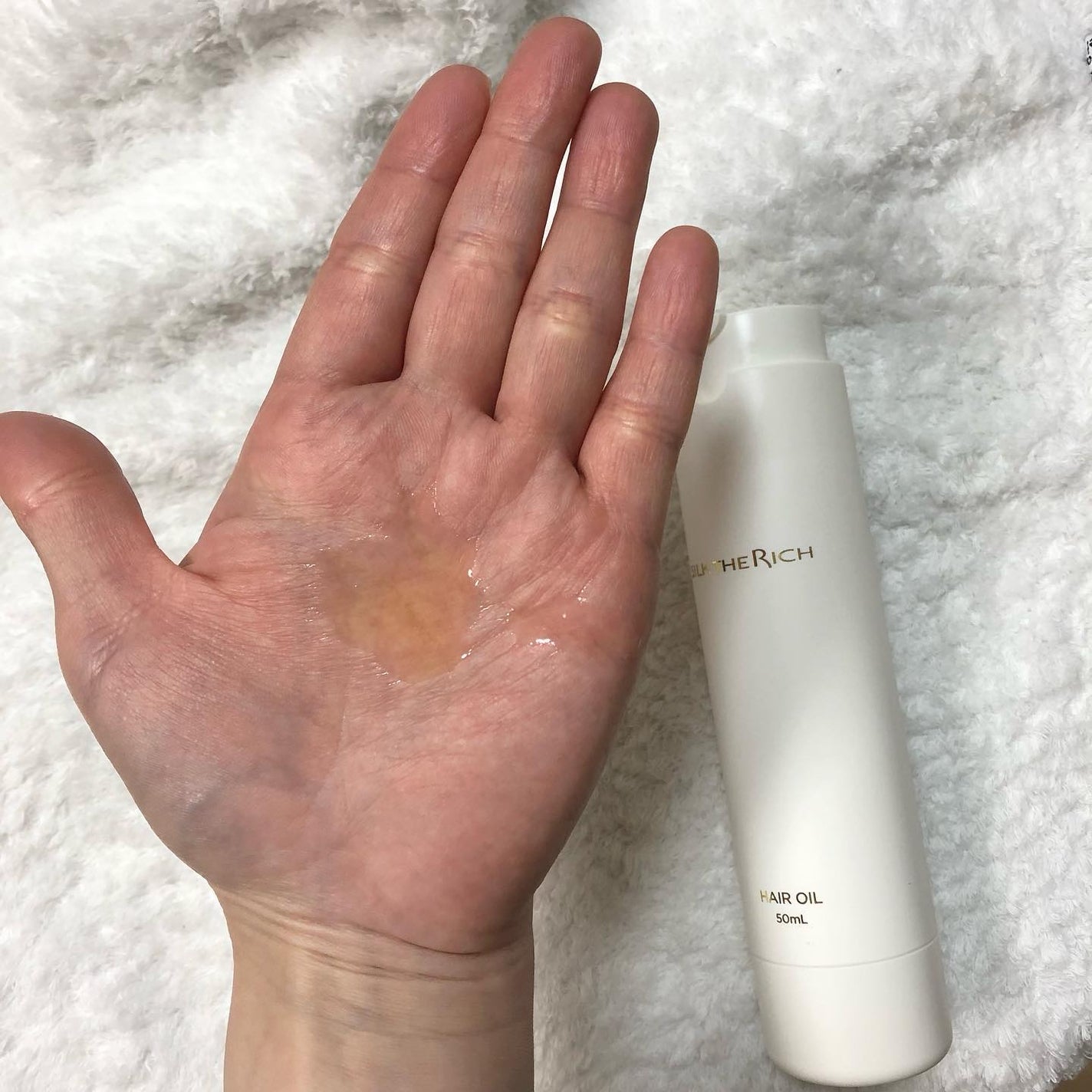 ザ・リッチ ヘアオイルGPF/SILK THE RICH/ヘアオイルを使ったクチコミ(5枚目)