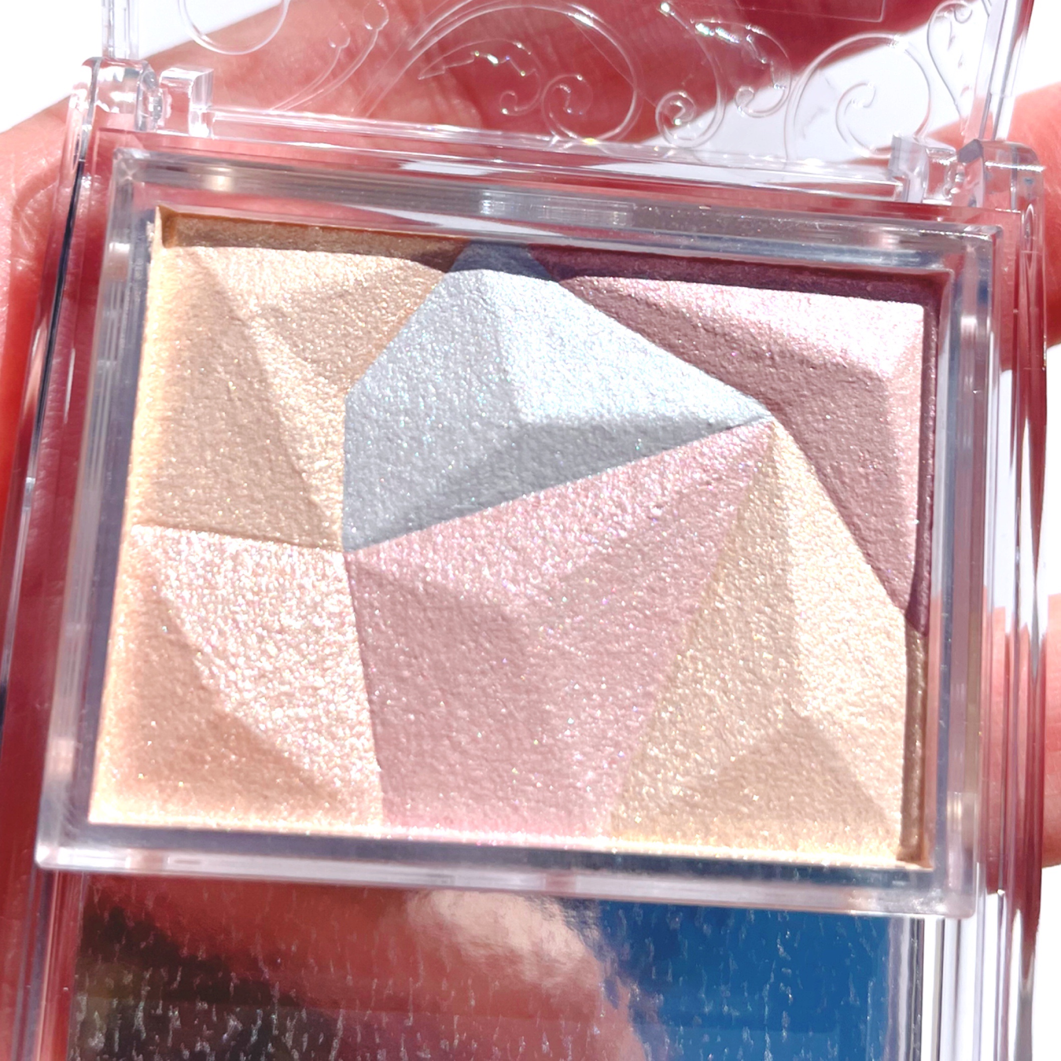 パールグロウハイライト/CEZANNE/ハイライト・シェーディングを使ったクチコミ（2枚目）