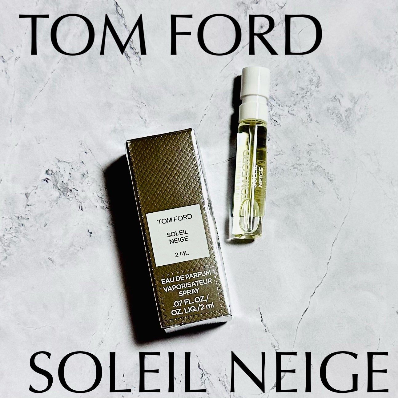 ソレイユ ネージュ オード パルファム スプレィ/TOM FORD BEAUTY/香水(レディース)を使ったクチコミ(1枚目)