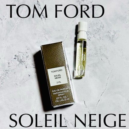 ソレイユ ネージュ オード パルファム スプレィ/TOM FORD BEAUTY/香水(レディース)を使ったクチコミ(1枚目)