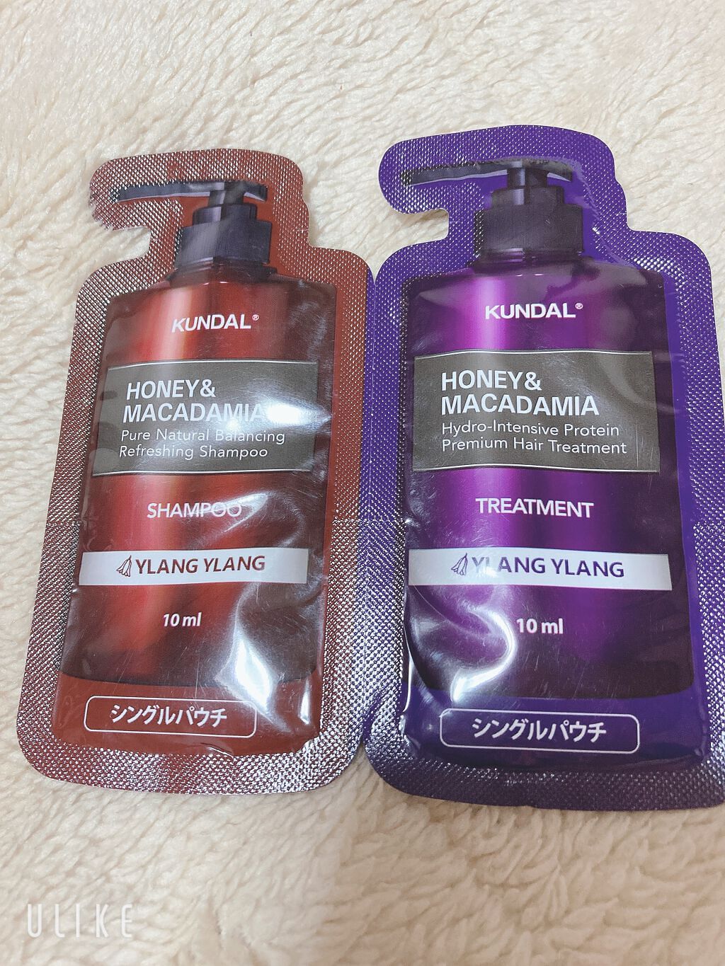 ハニー&マカデミアシャンプー／トリートメント  イランイラン Ylang ylang/KUNDAL/シャンプー・コンディショナーを使ったクチコミ（1枚目）