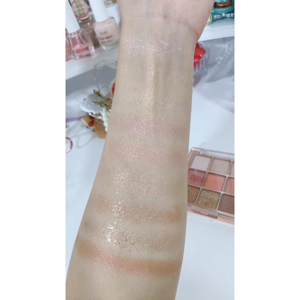 ワンピックアイシャドウパレット/APLIN/アイシャドウパレットを使ったクチコミ(2枚目)