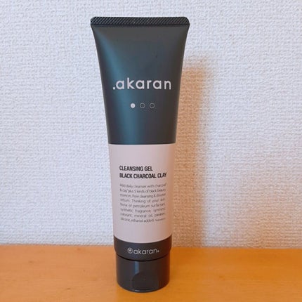 ブラックジェルクレンジング/.akaran/クレンジングジェルを使ったクチコミ(1枚目)