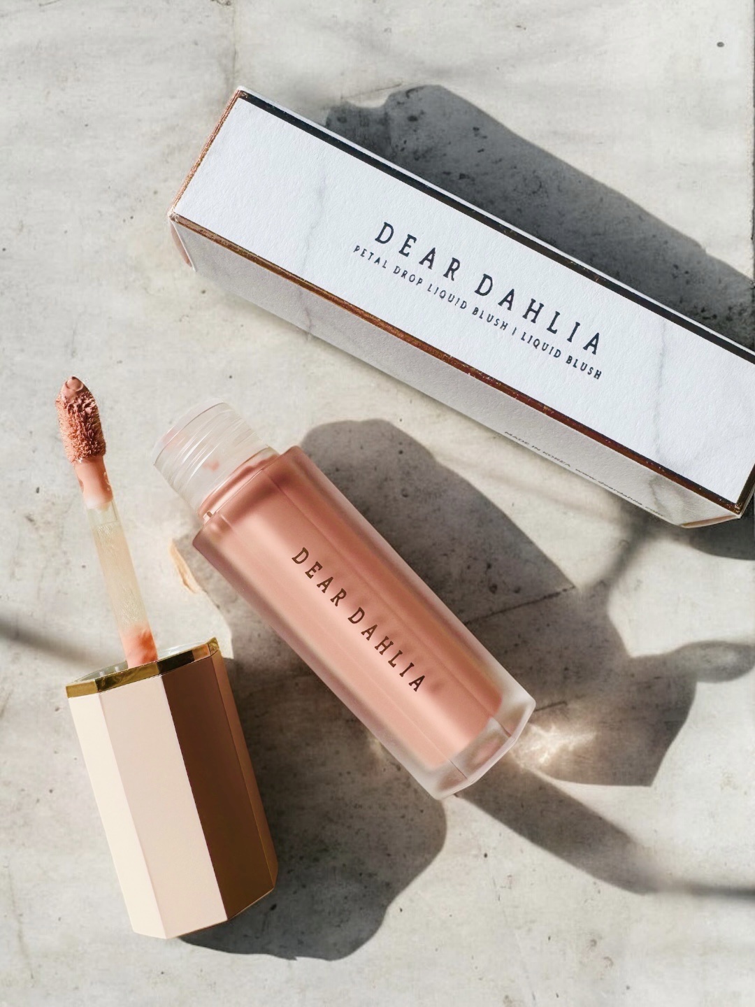 ペタルドロップリキッドブラッシャー/DEAR DAHLIA/リキッドチークを使ったクチコミ（1枚目）