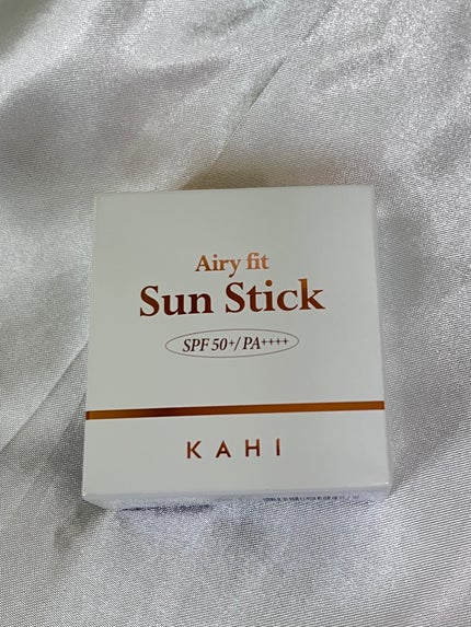 エアリーフィットサンスティック/KAHI/日焼け止めスティックを使ったクチコミ(1枚目)