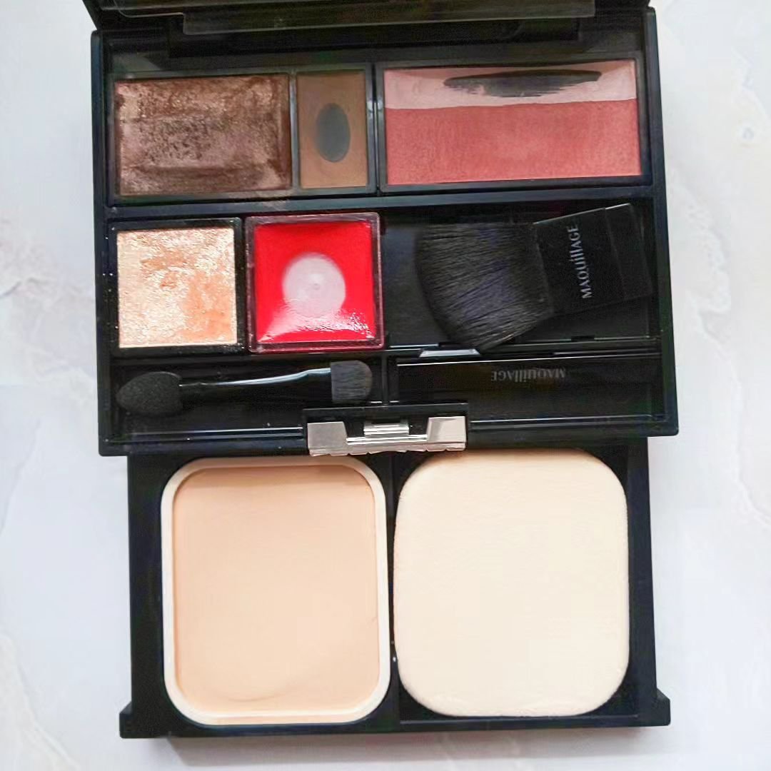 ドラマティックアイカラー (マルチ) BR343 アーモンドガレット/マキアージュ/マルチパレットを使ったクチコミ（2枚目）