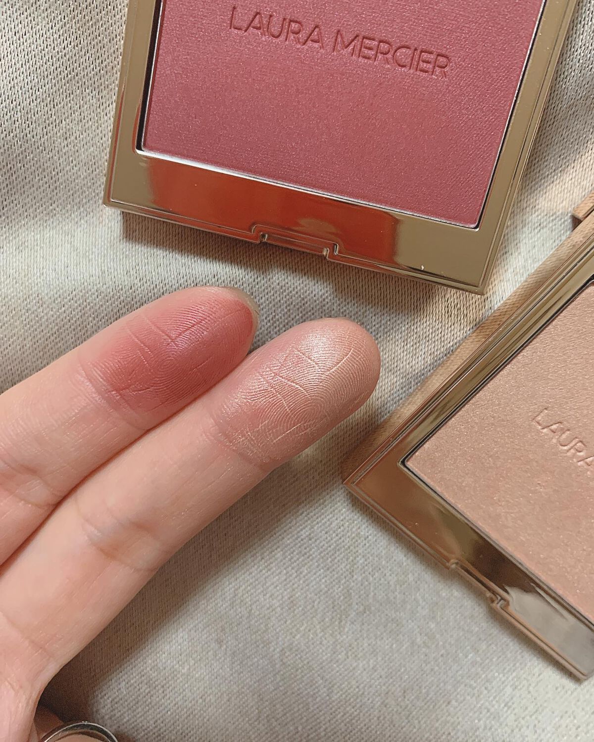 ブラッシュ カラー インフュージョン R3/ローラ メルシエ/パウダーチークを使ったクチコミ（2枚目）