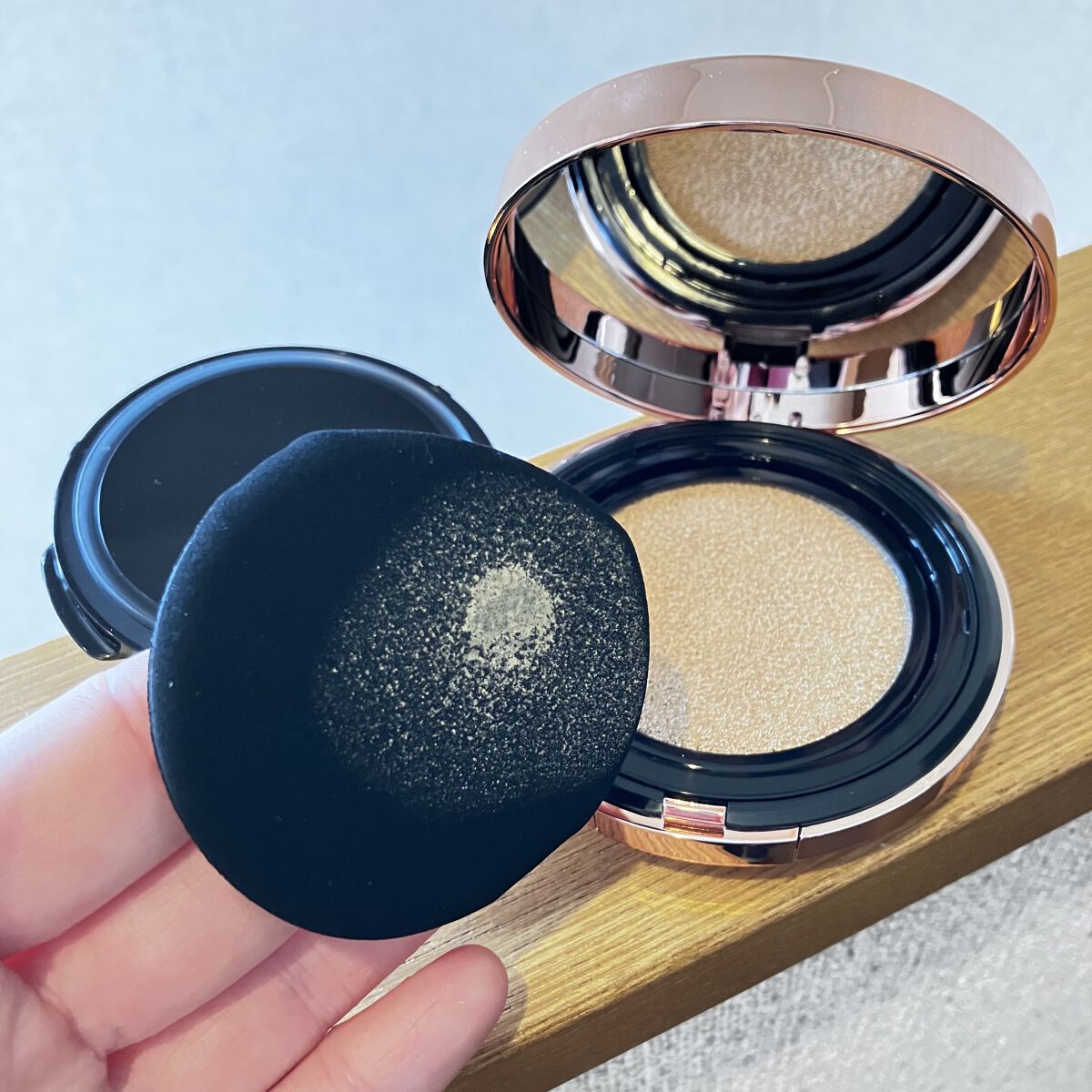 シピシピ フィットスキンクッション/CipiCipi/クッションファンデーションを使ったクチコミ（3枚目）