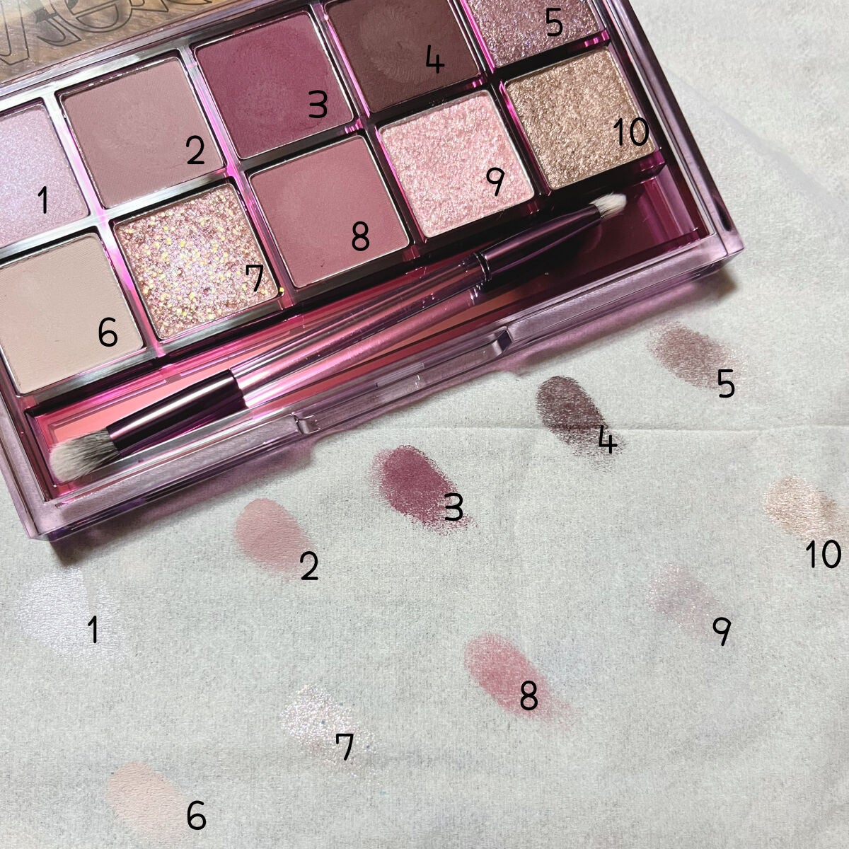 プロ アイ パレット/CLIO/アイシャドウパレットを使ったクチコミ(2枚目)