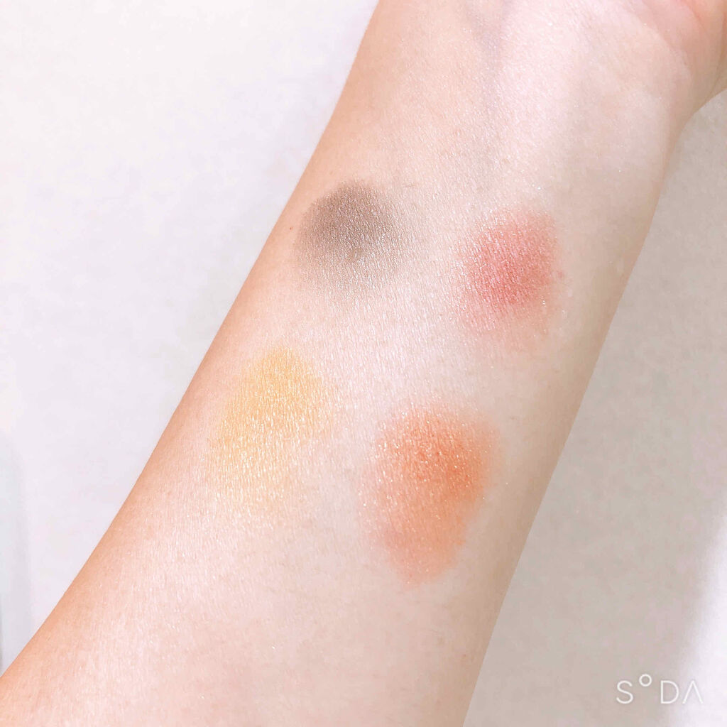 インフィニトリー パウダー マルチパレット/Celvoke/アイシャドウパレットを使ったクチコミ（2枚目）