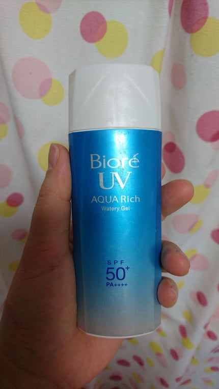 ビオレUV アクアリッチウォータリージェル /ビオレ/日焼け止め・UVケアを使ったクチコミ(1枚目)