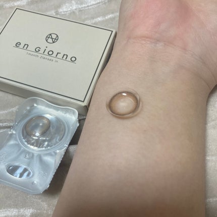 アンジョルノ/en Giorno/カラーコンタクトレンズを使ったクチコミ(2枚目)