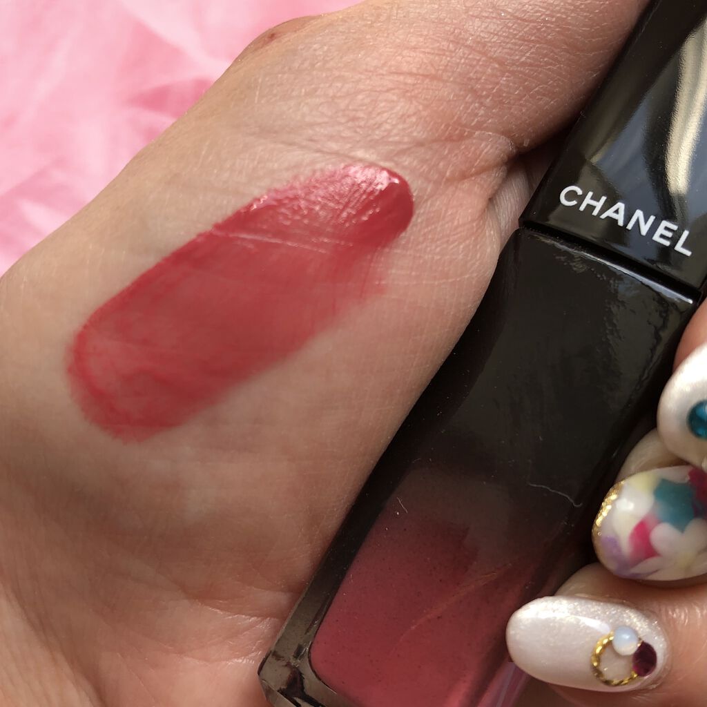 ルージュ アリュール ラック/CHANEL/口紅を使ったクチコミ（3枚目）
