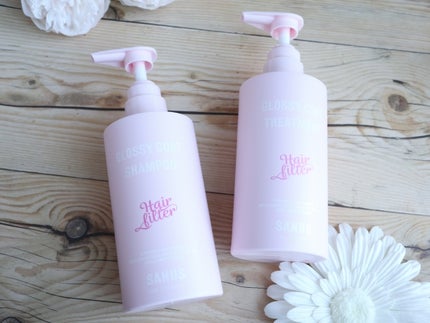 GLOSSY COAT SHAMPOO / TREATMENT/SANUS HAIR FILTER/市販シャンプーを使ったクチコミ(1枚目)