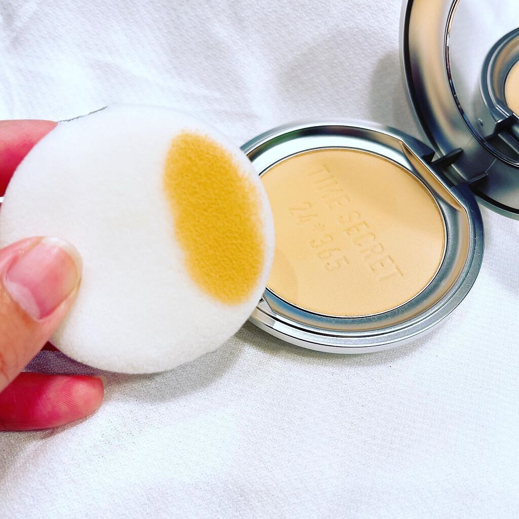 ミネラルプレストパウダーR/TIME SECRET/プレストパウダーを使ったクチコミ(4枚目)