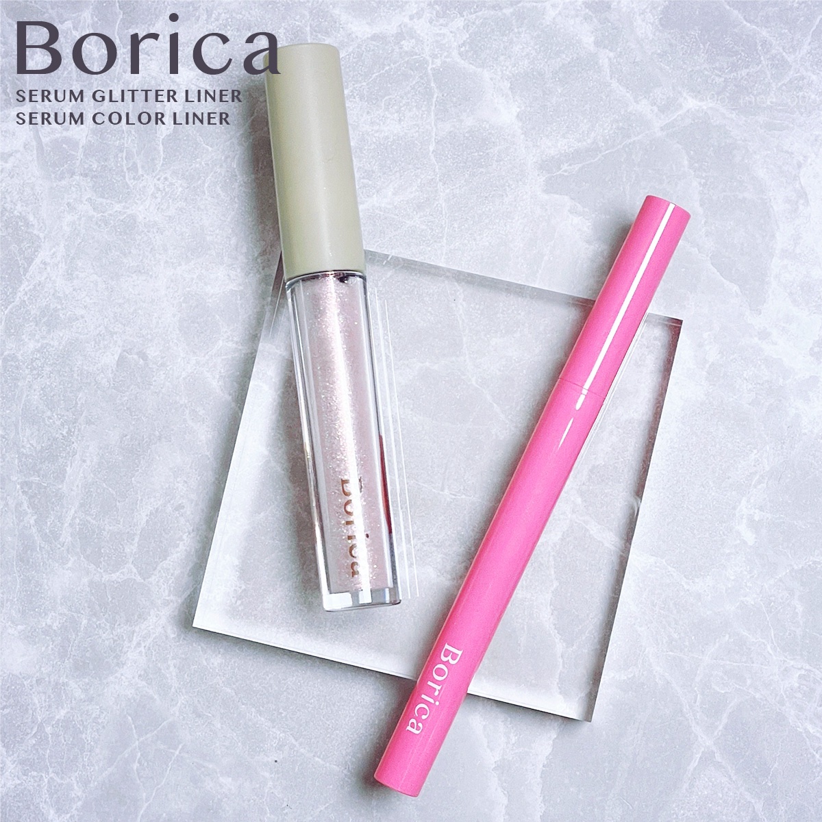 美容液ラメライナー/Borica/リキッドアイライナーを使ったクチコミ（3枚目）