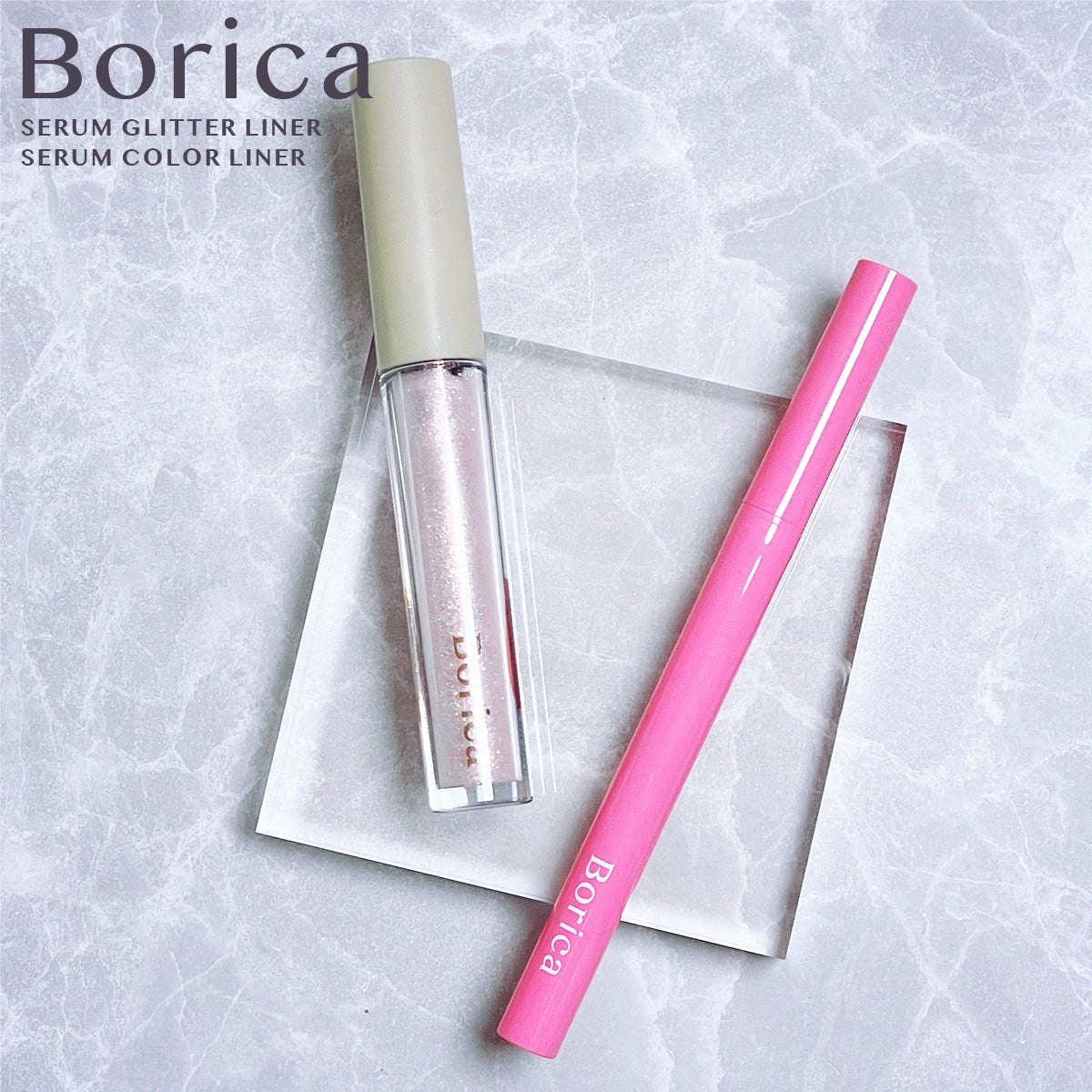 美容液ラメライナー/Borica/リキッドアイライナーを使ったクチコミ(3枚目)