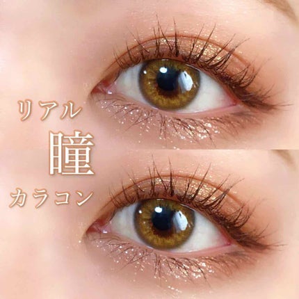 SCANDI 1day ヘーゼル/OLENS/カラーコンタクトレンズを使ったクチコミ(1枚目)