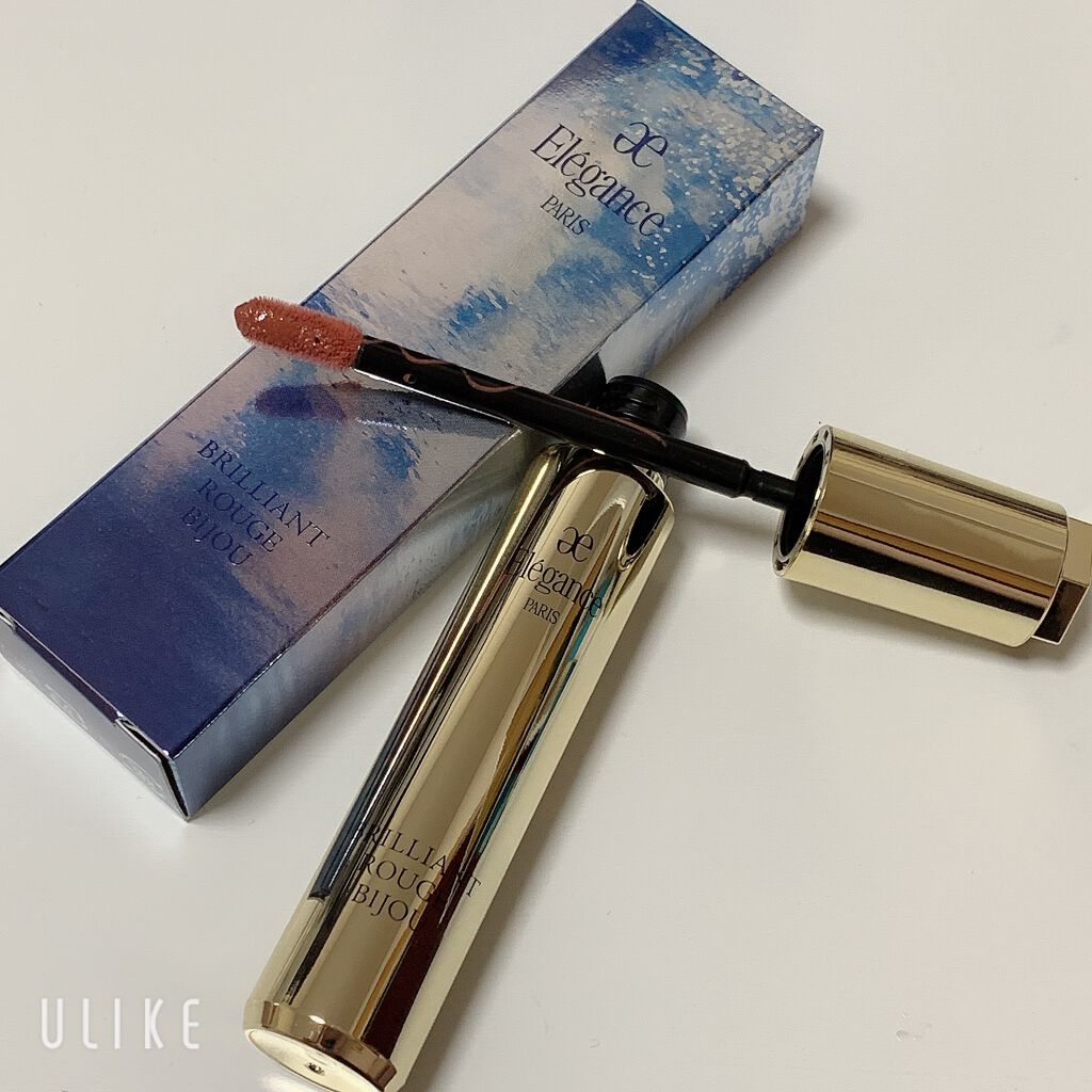 エレガンス ブリリアント ルージュ ビジュー/Elégance/リップグロスを使ったクチコミ（1枚目）