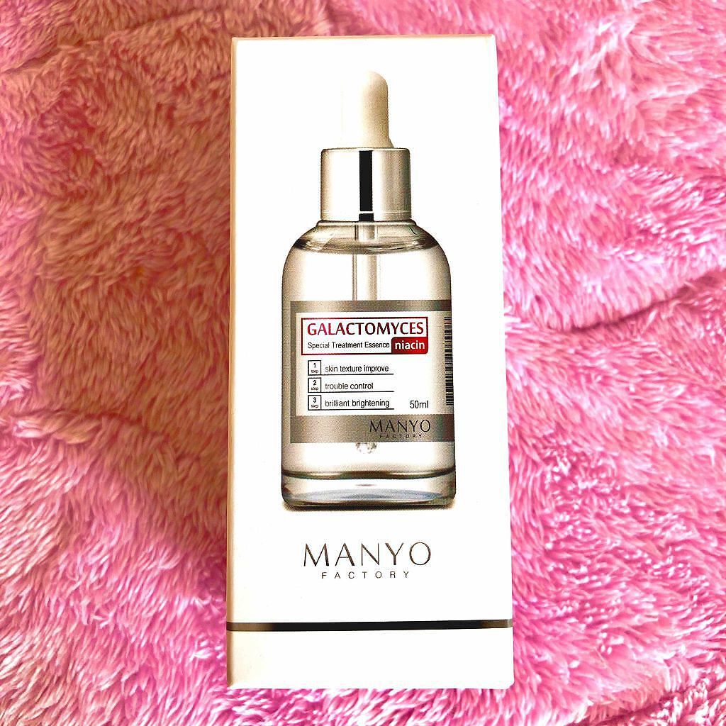 ガラクトミセスナイアシンエッセンス/manyo/ブースター・導入液を使ったクチコミ（1枚目）