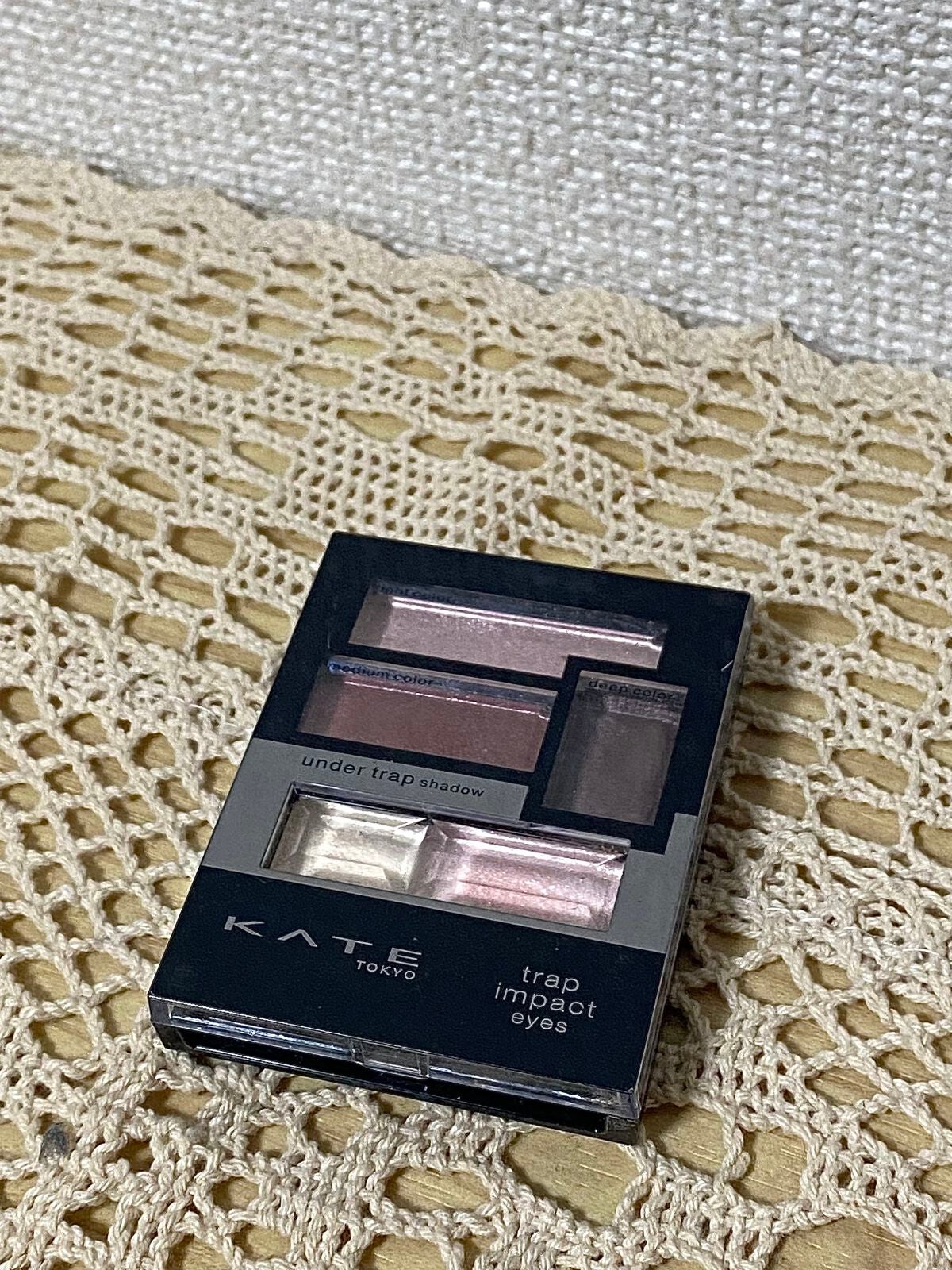 トラップインパクトアイズ/KATE/アイシャドウパレットを使ったクチコミ(1枚目)