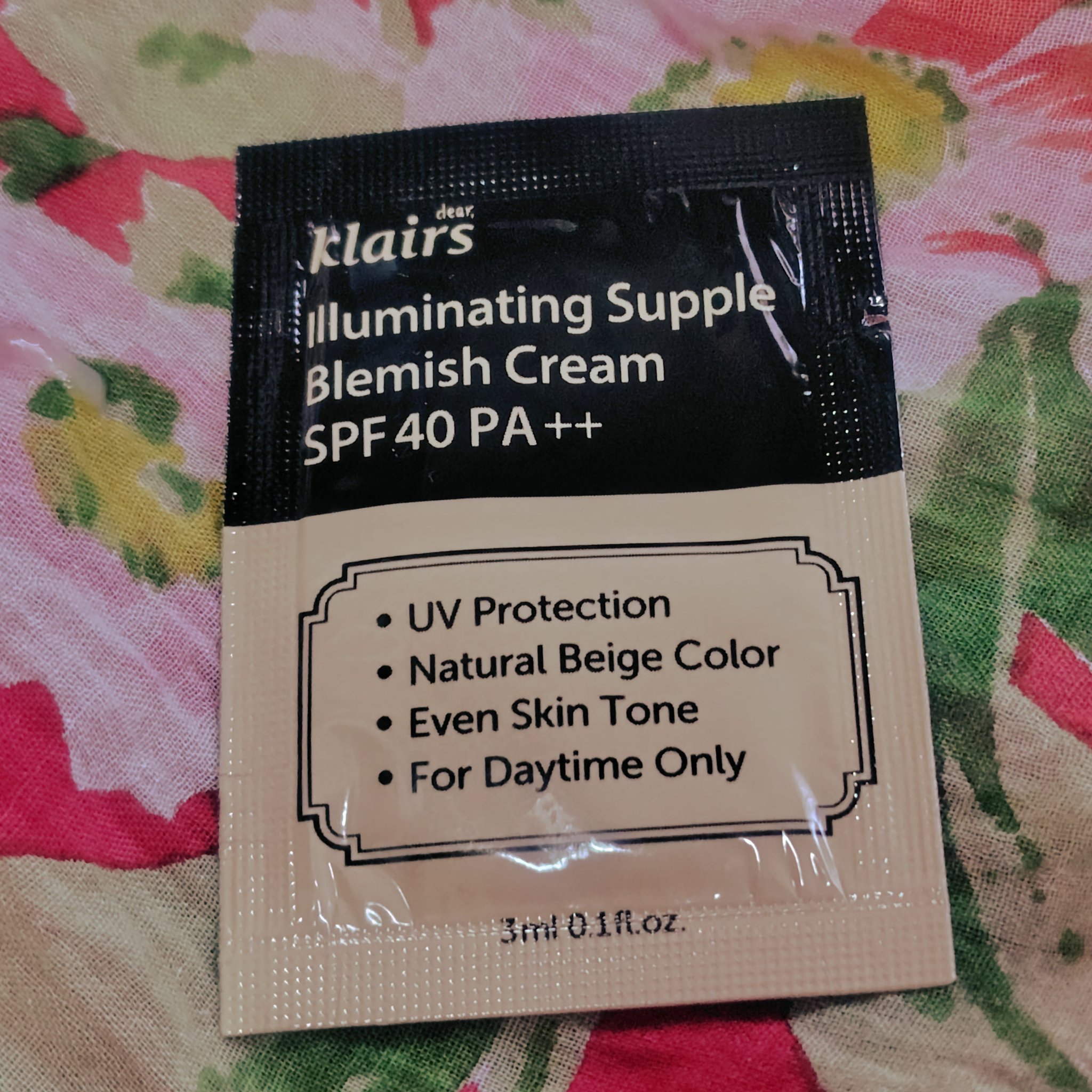 イルミネーティングサプルブレミッシュクリーム(40ml)/Klairs/化粧下地を使ったクチコミ（1枚目）