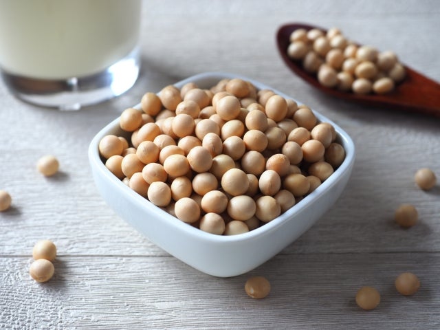 大豆とプロテインドリンク