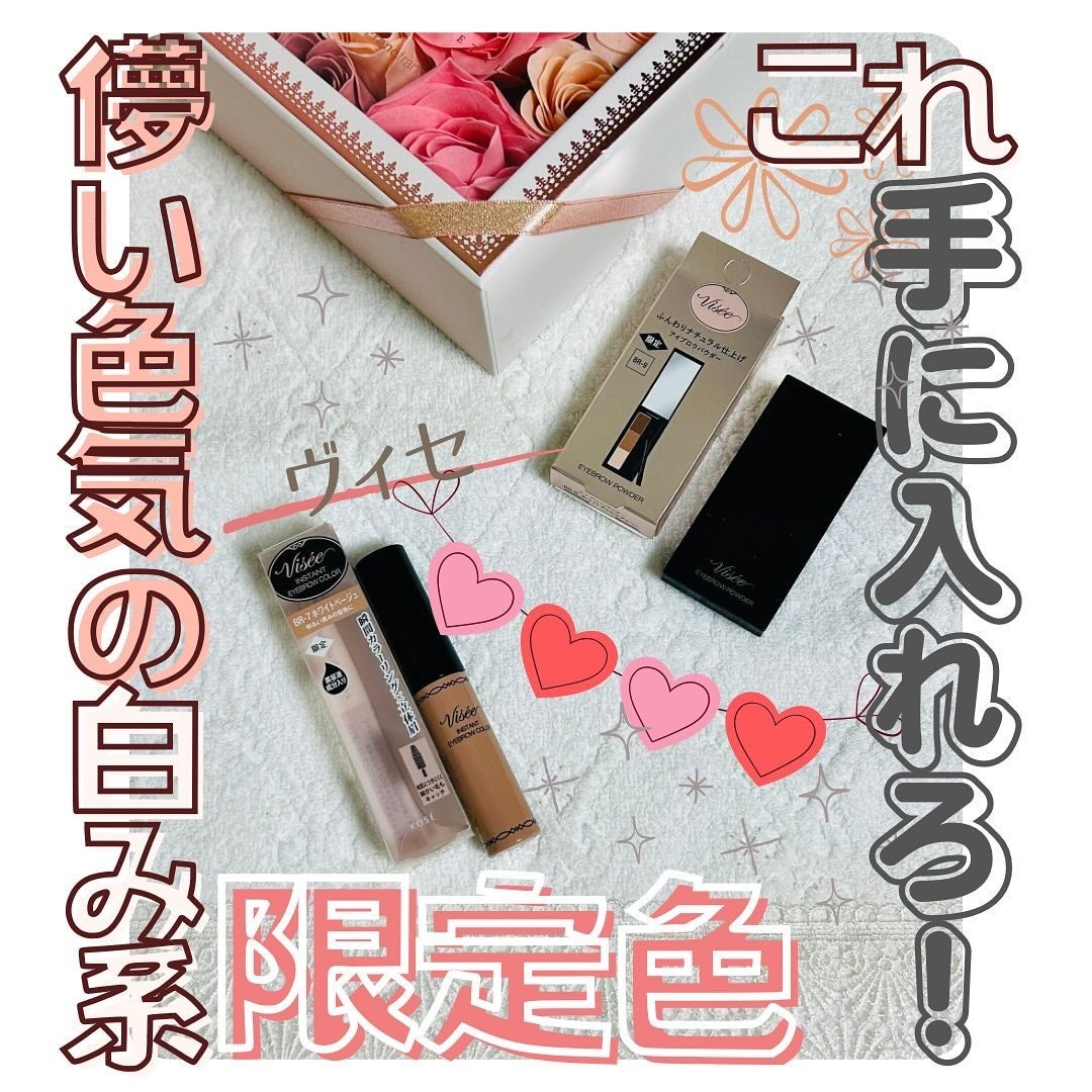 ヴィセ リシェ アイブロウパウダー/Visée/パウダーアイブロウを使ったクチコミ(1枚目)