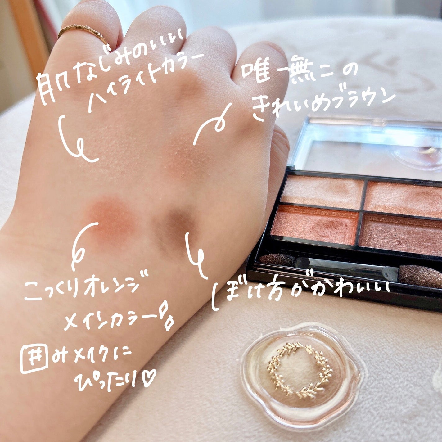 ロイヤルヴィンテージ アイズ/リンメル ロンドン/アイシャドウパレットを使ったクチコミ(2枚目)