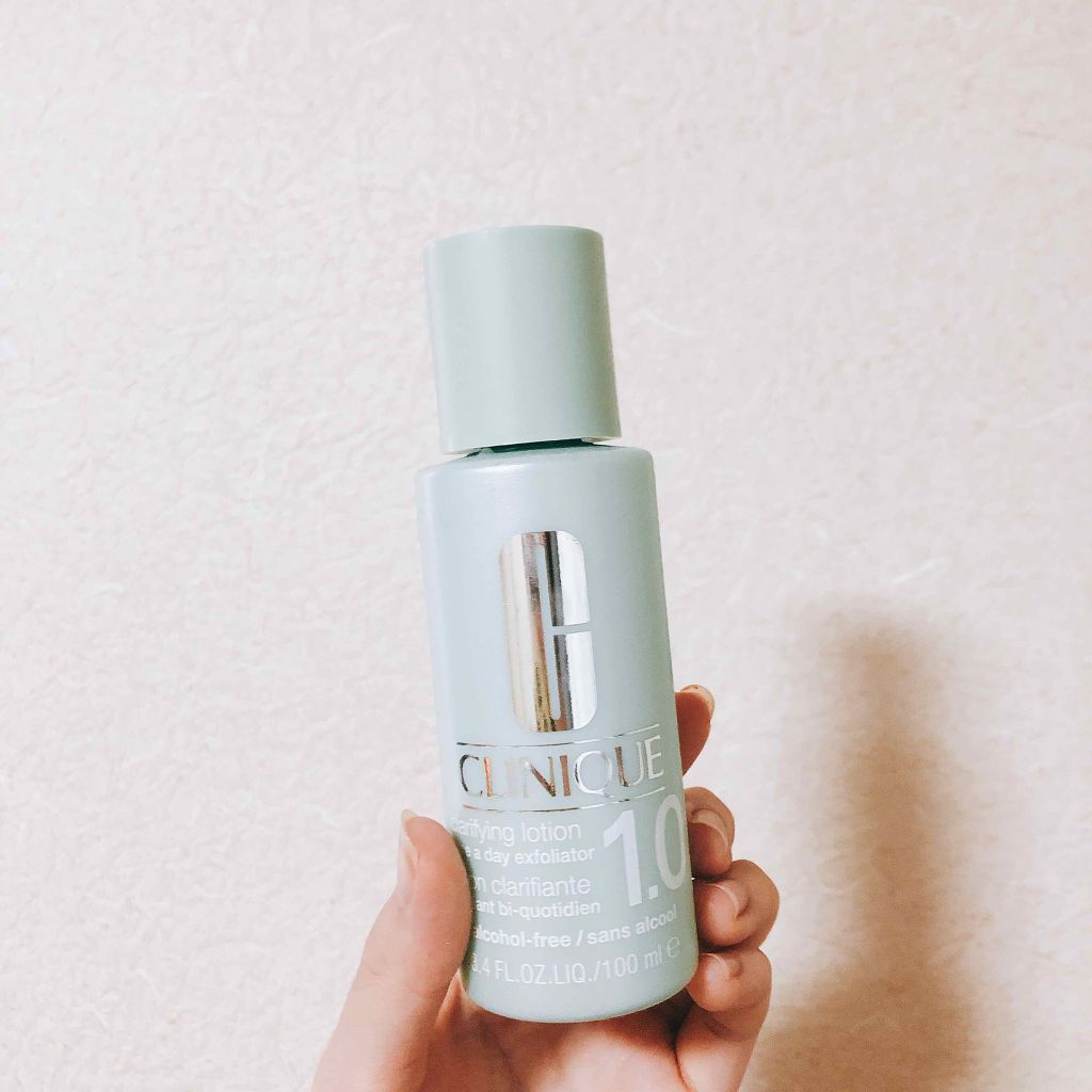 クラリファイング ローション 1/CLINIQUE/拭き取り化粧水を使ったクチコミ（1枚目）