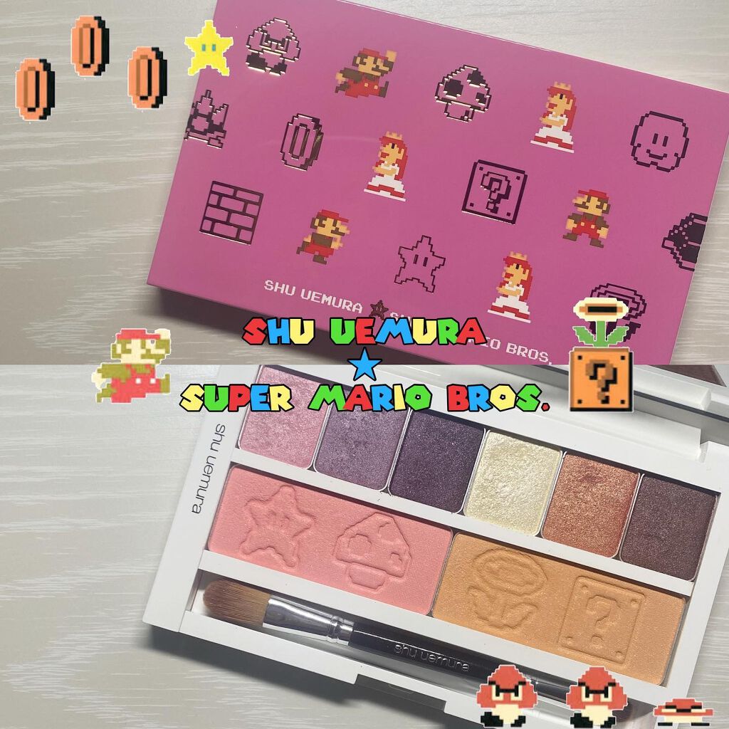 ミルキーコスメ on LIPS 「-shuuemuraピーチ'Sアイ&チークパレット-┈┈┈┈┈..」(1枚目)