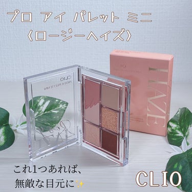 プロ アイパレット ミニ/CLIO/アイシャドウパレットを使ったクチコミ（1枚目）