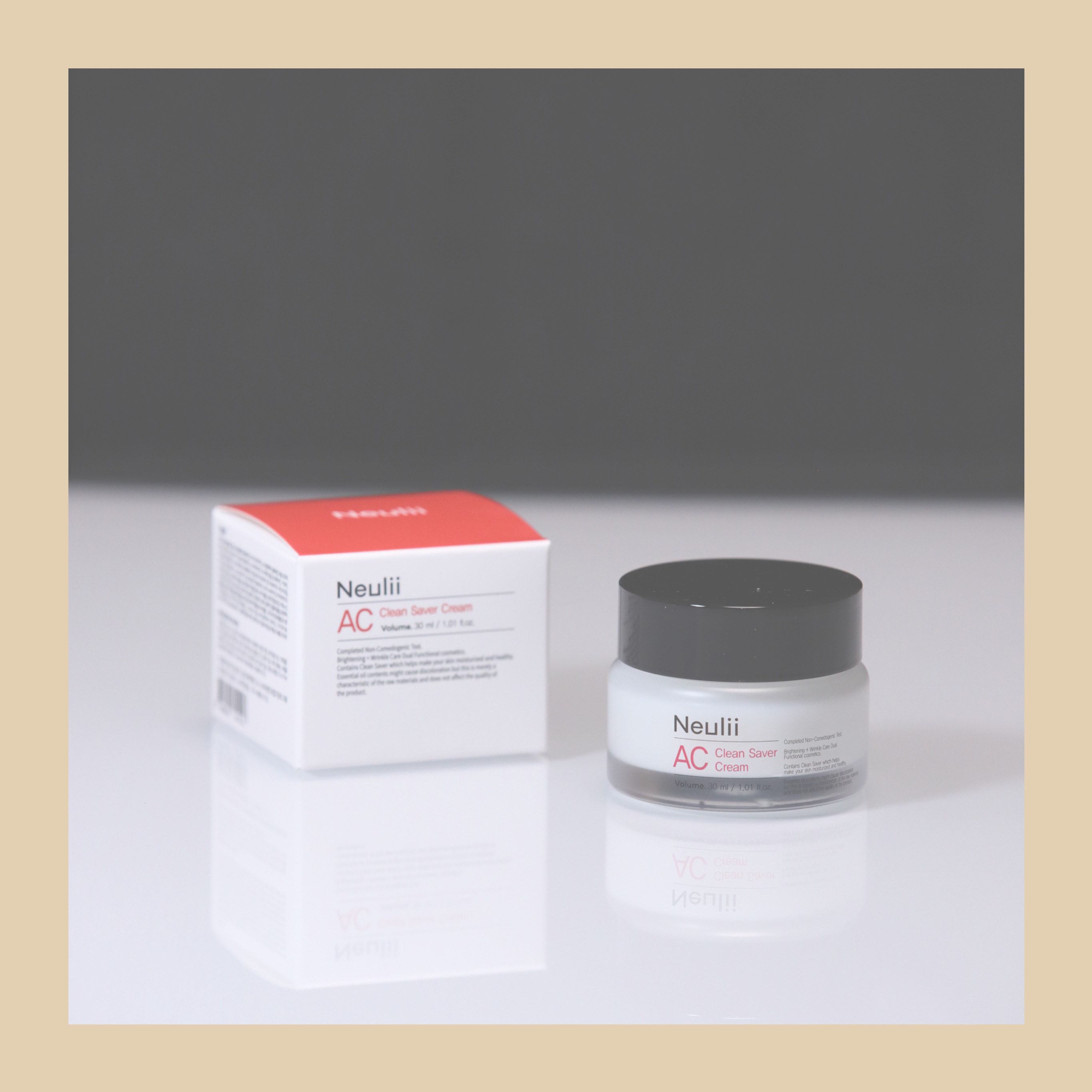 AC クリーンセイバークリーム/Neulii/フェイスクリームを使ったクチコミ（2枚目）