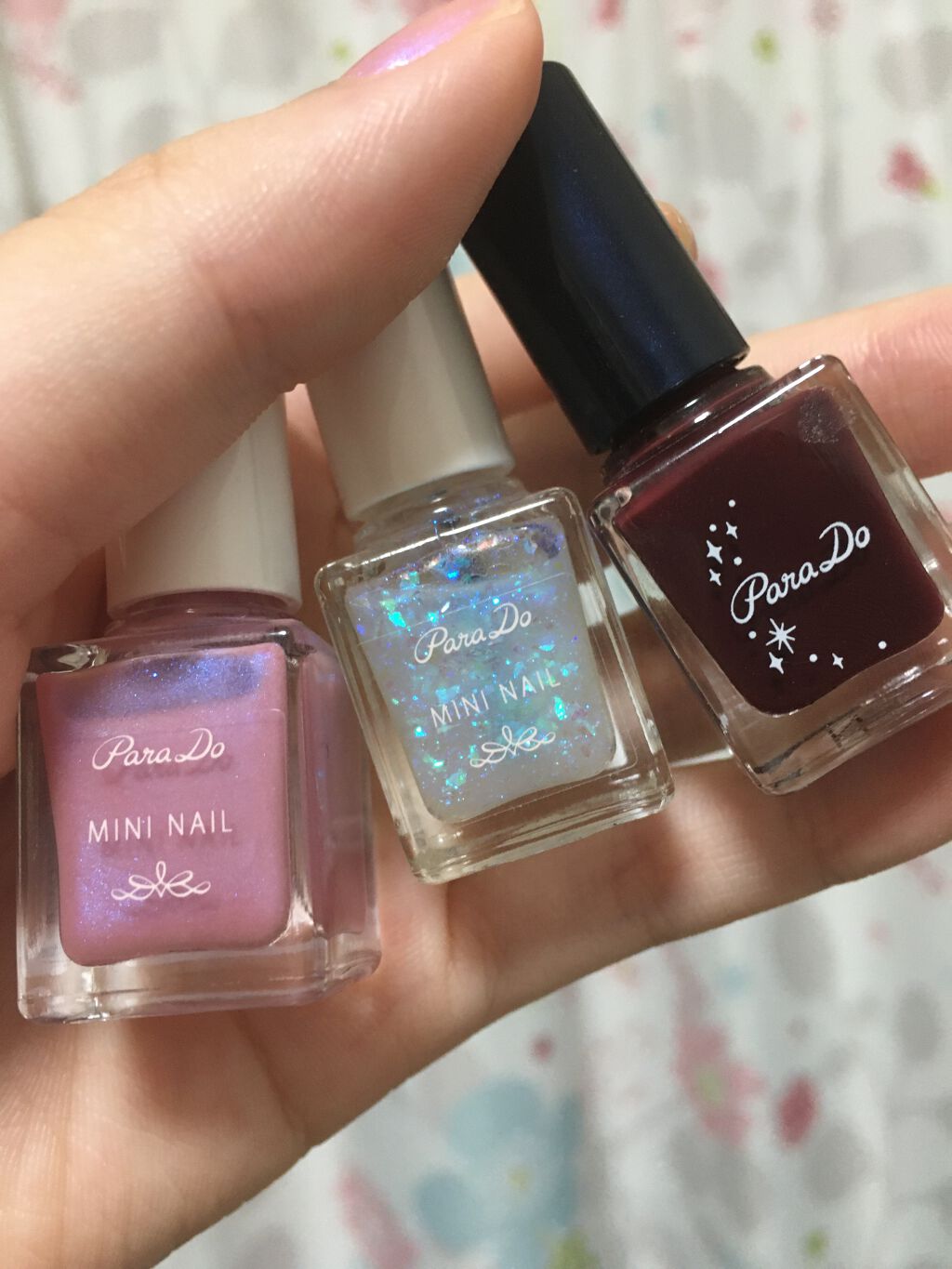 ミニネイル RD04 ミステリアスウィッチ/パラドゥ/マニキュアを使ったクチコミ（1枚目）