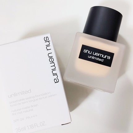 (旧)アンリミテッド ラスティング フルイド/shu uemura/リキッドファンデーションを使ったクチコミ(1枚目)