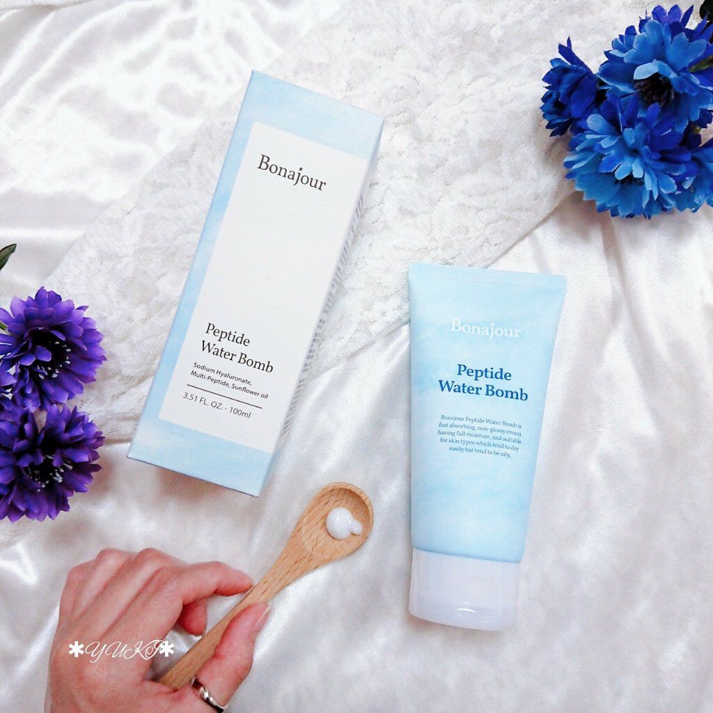ペプチドウォーターボム/Bonajour/フェイスクリームを使ったクチコミ(1枚目)