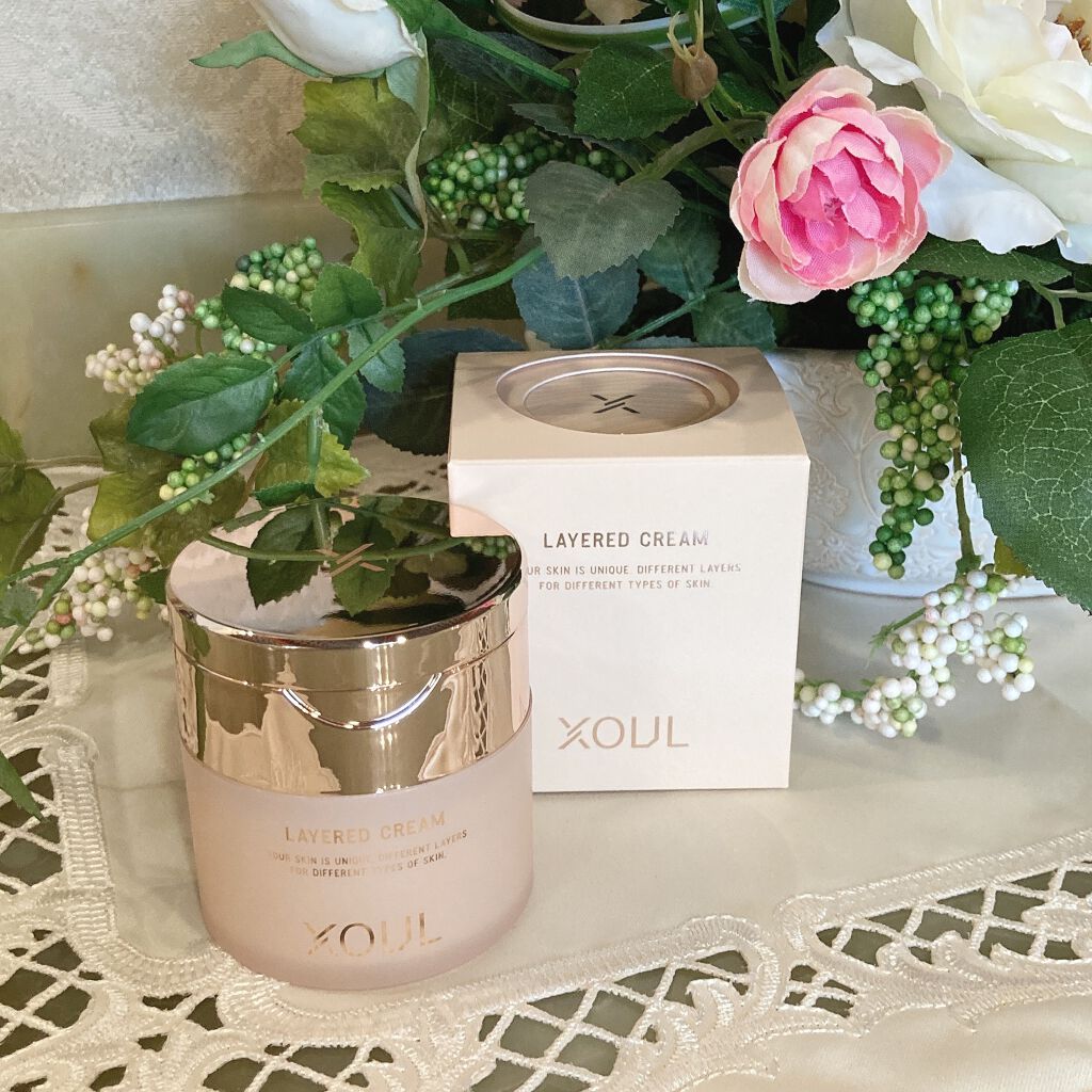 レイヤードクリーム/XOUL/フェイスクリームを使ったクチコミ（2枚目）