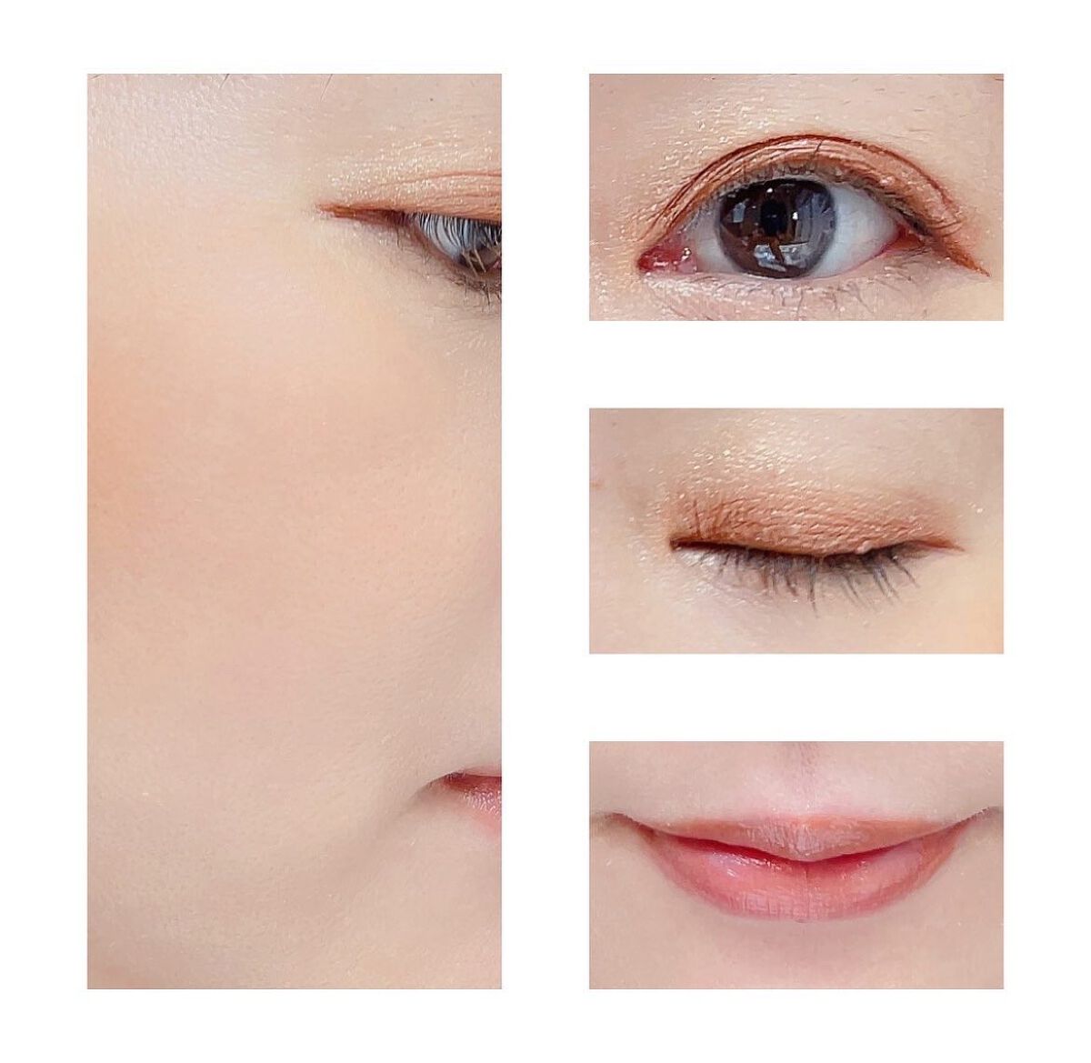 Joe on LIPS 「SUQQUの陽香色を使ってオレンジメイク🍊陽香色はサッと塗った..」(2枚目)