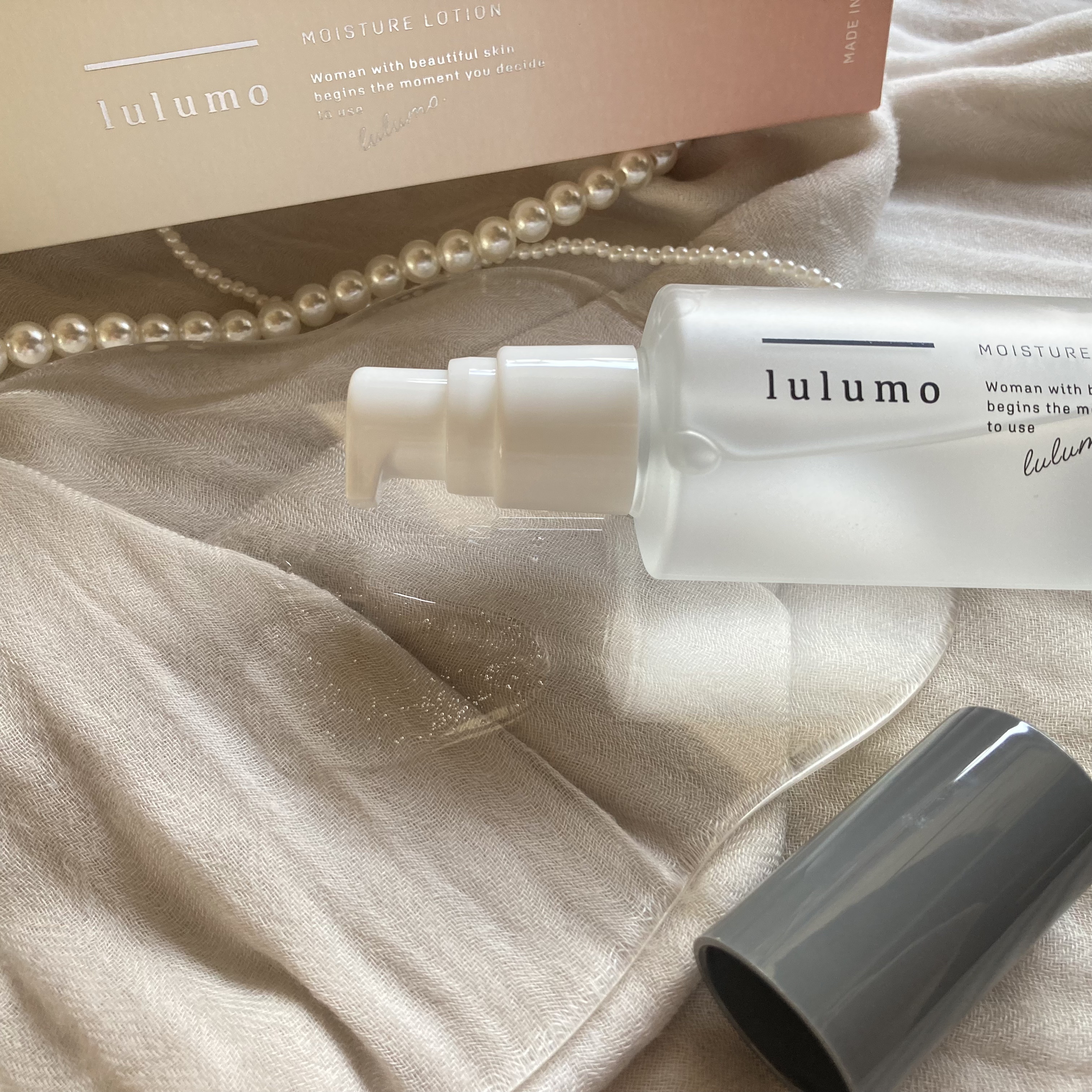 lulumo モイスチャーローション/lulumo/化粧水を使ったクチコミ（3枚目）