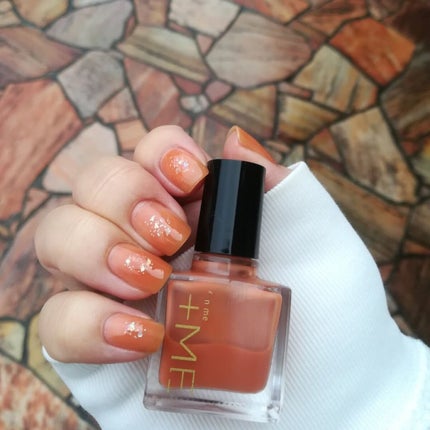 硝子ネイル 山吹/funme+ME/マニキュアの画像