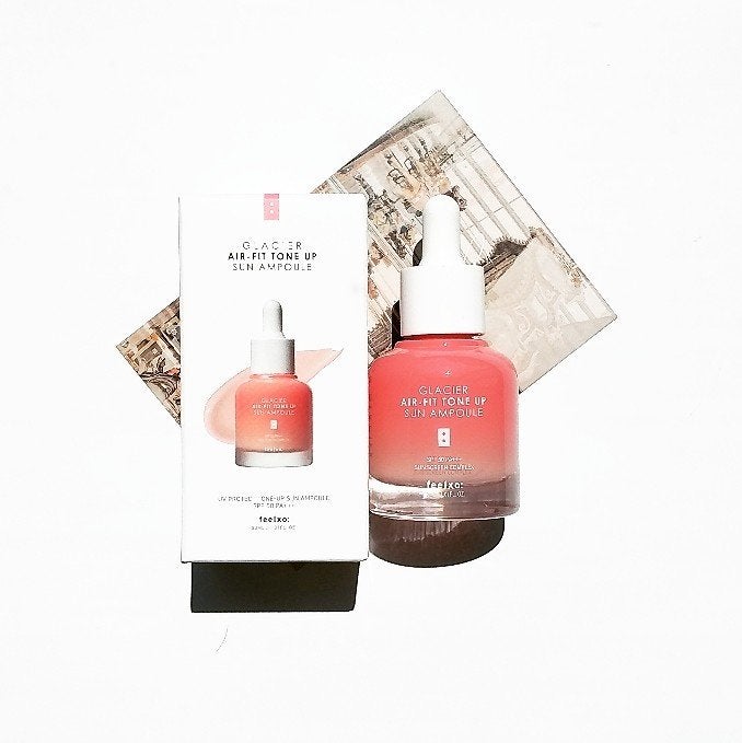 ピルソ グラシアエアフィットトーンアップサンアンプル SPF50 PA+++/feelxo/化粧下地を使ったクチコミ(1枚目)