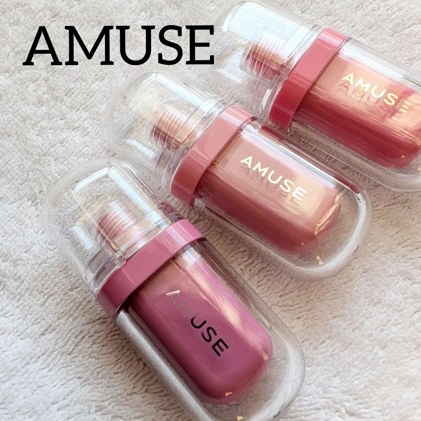 ジェルフィットティント/AMUSE/リップティントを使ったクチコミ(5枚目)