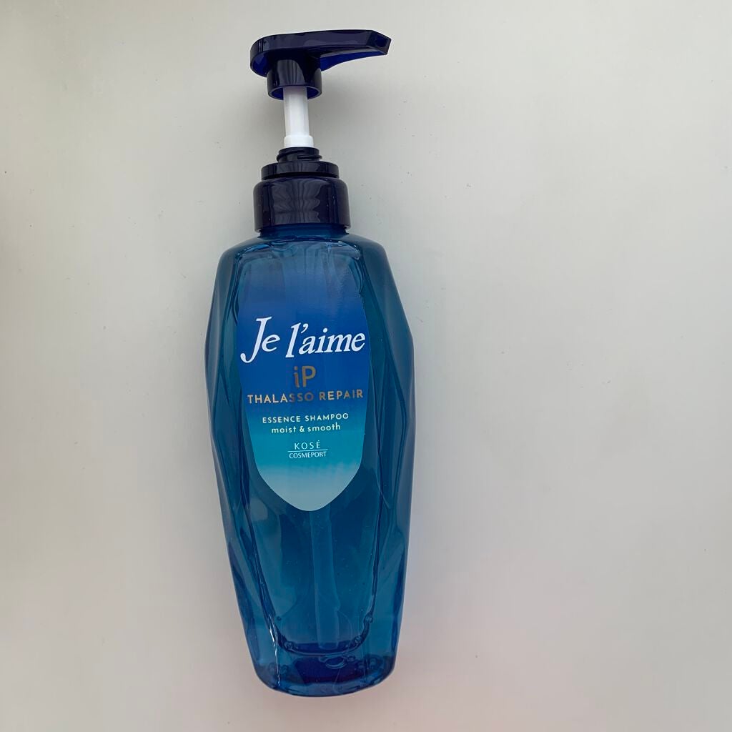 iP タラソリペア 補修美容液シャンプー/補修美容液トリートメント (ディープモイスト)/Je l'aime/市販シャンプーを使ったクチコミ(1枚目)