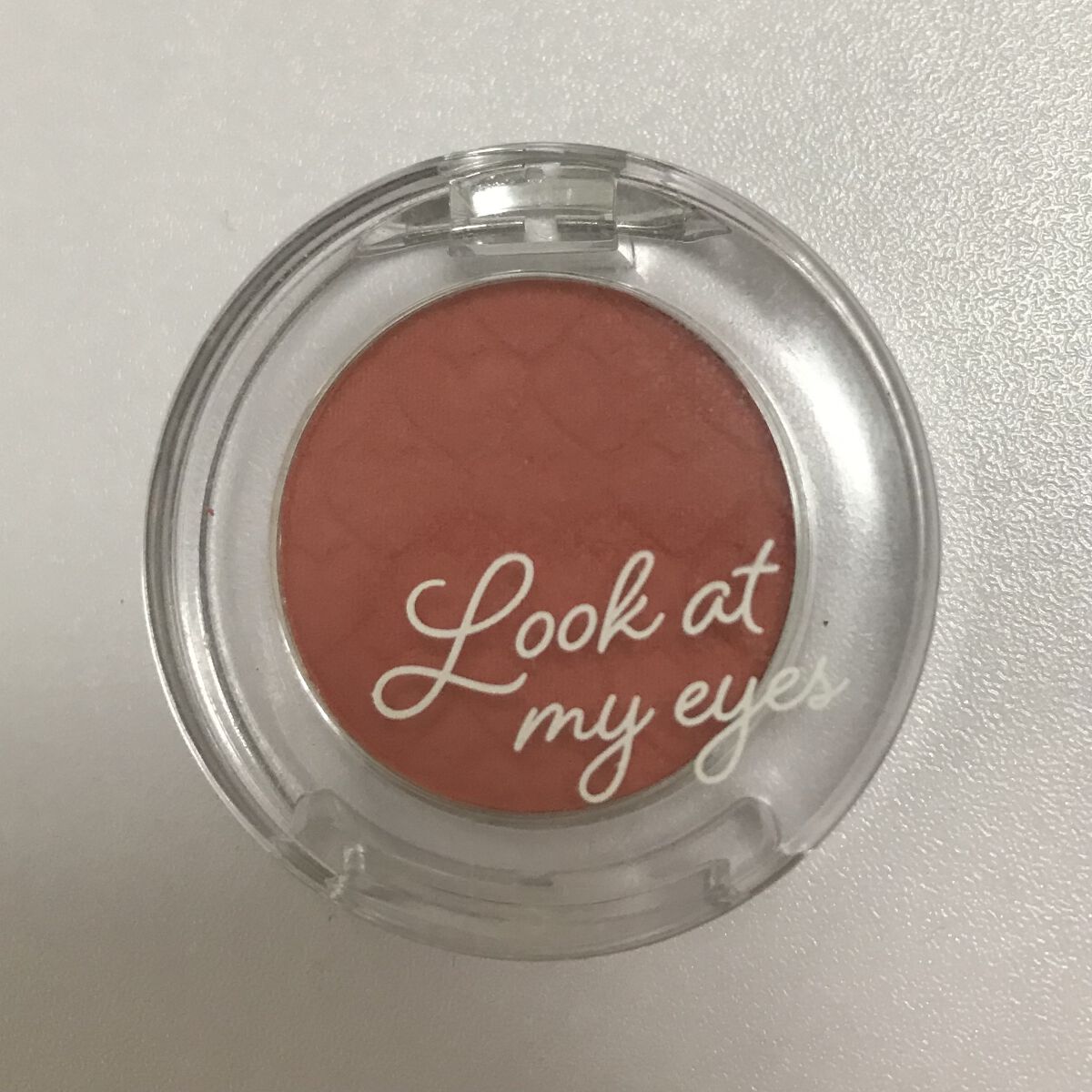 ルックアット マイアイ カフェ OR208/ETUDE/単色アイシャドウを使ったクチコミ（2枚目）