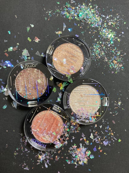 グリッター シャドウ カラー/rom&nd/グリッターを使ったクチコミ(9枚目)