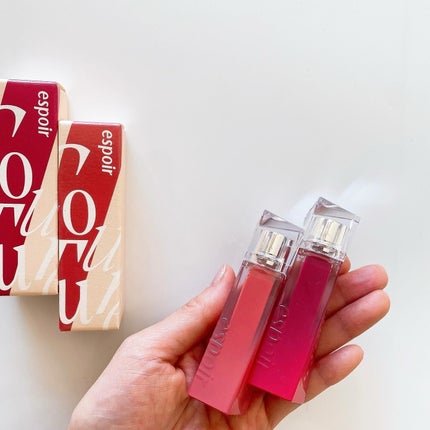 クチュールリップティントグレイズ/espoir/リップティントを使ったクチコミ(4枚目)