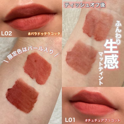 マットヴェールティント/LIPGUARDIAN/リップティントを使ったクチコミ(2枚目)